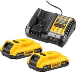 DEWALT starter set battery kit DCB1104D2