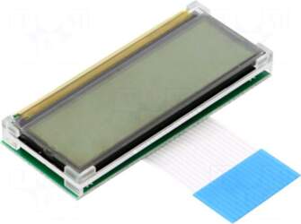 DISPLAY ELEKTRONIK Display: LCD | alphanumeric