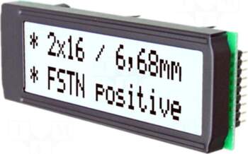 DISPLAY VISIONS Display: LCD | alphanumeric