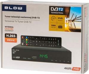 DVB-T2 decoder BLOW 4625FHD H.265