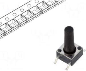 E-SWITCH Microswitch TACT | SPST-NO |