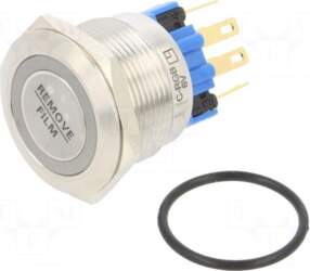 E-SWITCH Switch: vandal resistant | Pos: