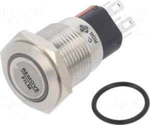 E-SWITCH Switch: vandal resistant | Pos: