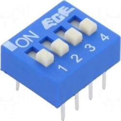 ECE Switch: DIP-SWITCH | Poles number: