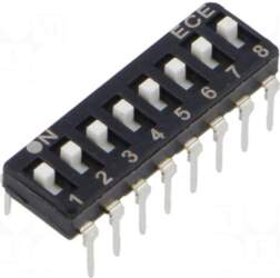 ECE Switch: DIP-SWITCH | Poles number: