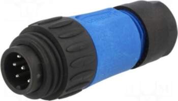 Electro Base Connector: circular; plug; for