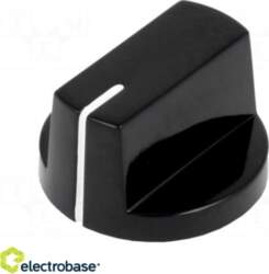 Electro Base Knob; with pointer; bakelite