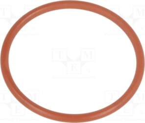 Electro Base O-ring gasket; VMQ; Thk: