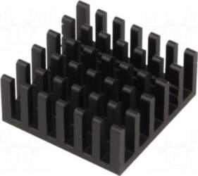Electro Base Radiators: ekstrudēts | melns