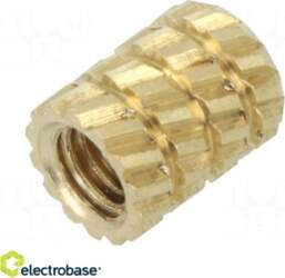 Electro Base Threaded insert; brass; without