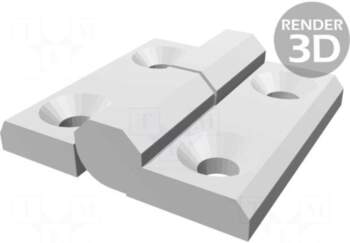 ELESA+GANTER Hinge | Width: 60mm |