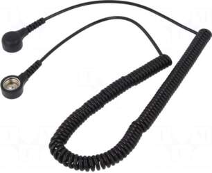 ELME Coiled ground cord with press