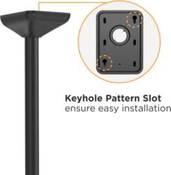 Equip 45"-55" Dual Screen Ceiling