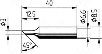 ERSA Tip | hoof | 3mm