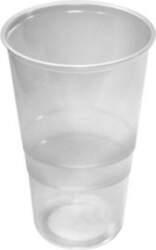 EU Glāzes, PP, 500ml, caurspīdīgas, 50