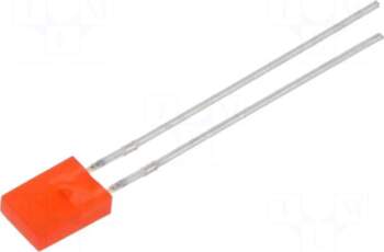 EVERLIGHT LED | red | rectangular
