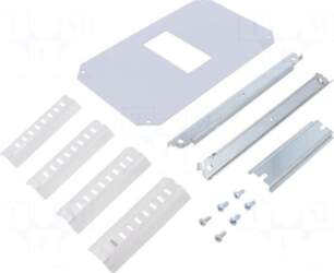 FIBOX DIN rail frame set with