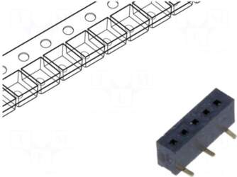 GCT Connector: pin strips | socket