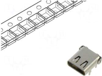 GCT Connector: USB C | socket