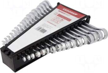 GEDORE Wrench: combination spanner-set | double-sided