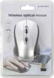 GEMBIRD Mouse | black,silver |