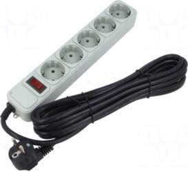 GEMBIRD Plug socket strip: protective |
