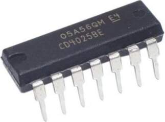 Germany TRIPLE 3-INPUT NOR GATE