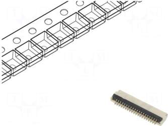 GCT Connector: FFC/FPC | gold flash