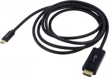 Goobay Cable | DisplayPort plug,USB