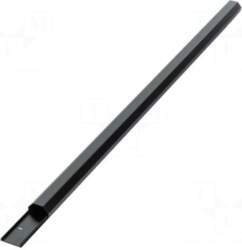 Goobay Closed cable trunkings | black