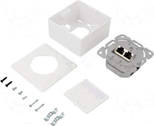 Goobay Wall socket | white |