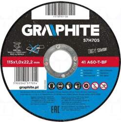 GRAPHITE Cutting wheel | Ø: 115mm