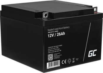 Green Cell ® 12V 26Ah akumulators