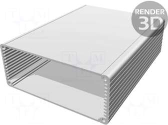 HAMMOND Enclosure: with panel | 1455