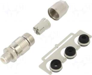 HARTING Connector: M12 | plug |