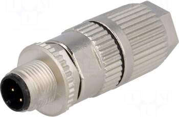 HARTING Plug | M12 | PIN: