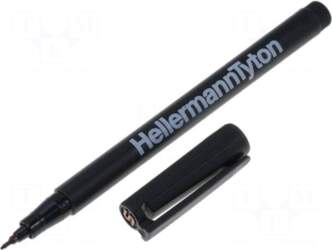 HELLERMANNTYTON Pen | black | Resistance
