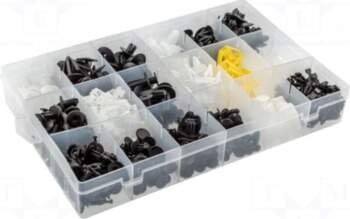 HÖGERT TECHNIK Car clips | 418pcs