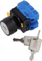 IDEC Switch: rotary with key |