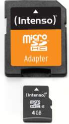 Intenso microSD 4GB 5/21 Class 4