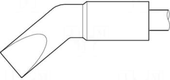 JBC TOOLS Tip | bent chisel