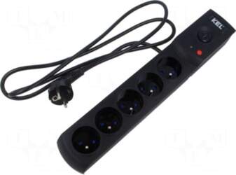 KEL Plug socket strip: protective |