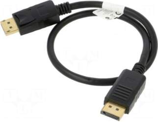 LANBERG Cable | DisplayPort plug,both