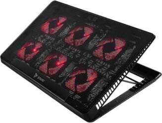 Laptop cooling pad, 6 backlit fans