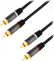 Logilink Cable | RCA plug,both