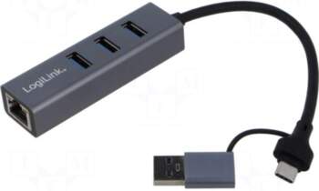 Logilink Hub USB | RJ45 socket