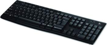 Logitech WL Keyboard K270 black USB