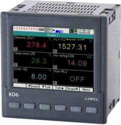 LUMEL Data logger | Display: LCD