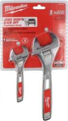 Milwaukee Wrench: adjustable-set | 2pcs.