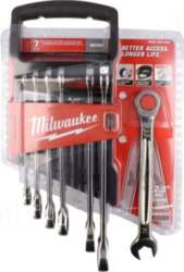 Milwaukee Wrench: combination spanner-set | rattle